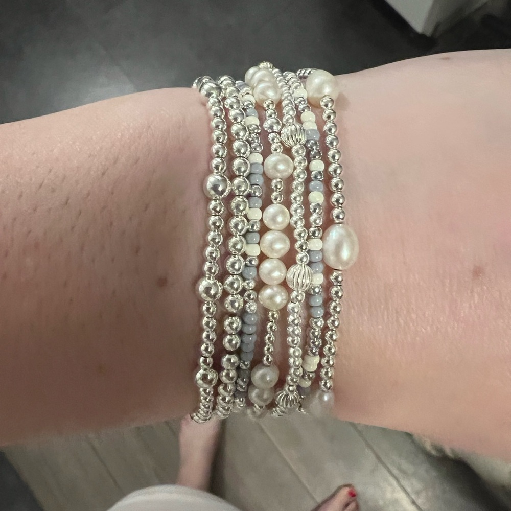 Handmade “Gray” Accent Stack - Picture 2 of 2